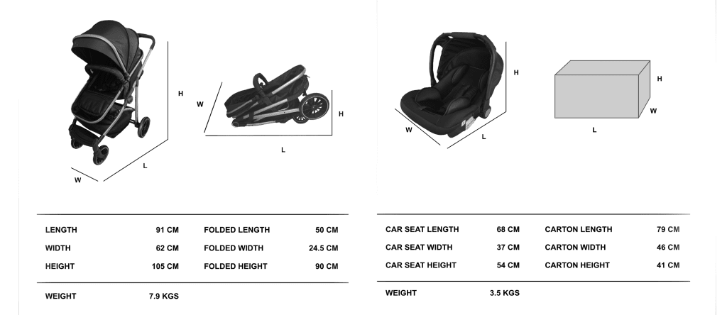 venicci travel system 3 in 1